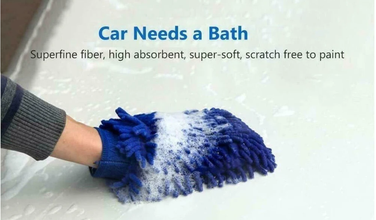 Microfiber Wash Mitt / Multipurpose Cleaning Glove